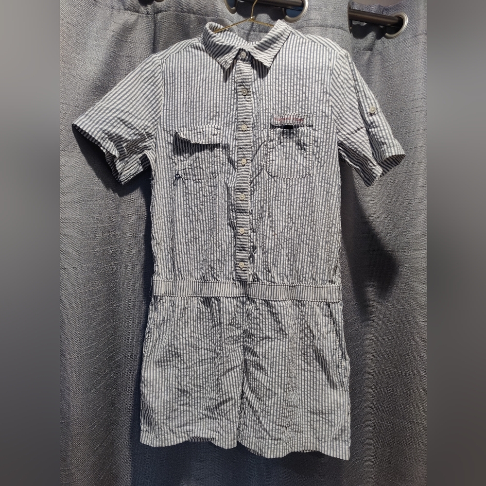 Vineyard Vines Seersucker Romper